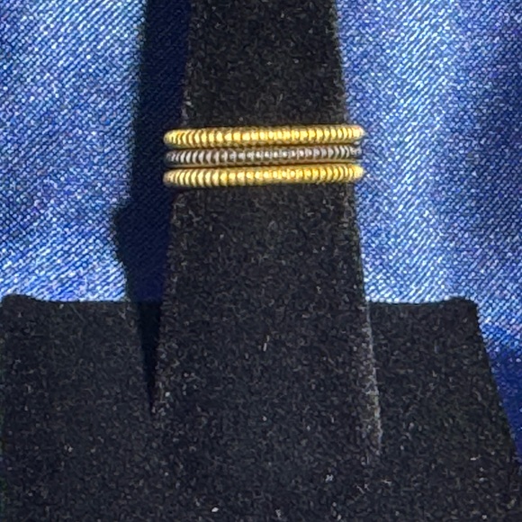 Three Freida Rothman Stacking Rings - Picture 1 of 7
